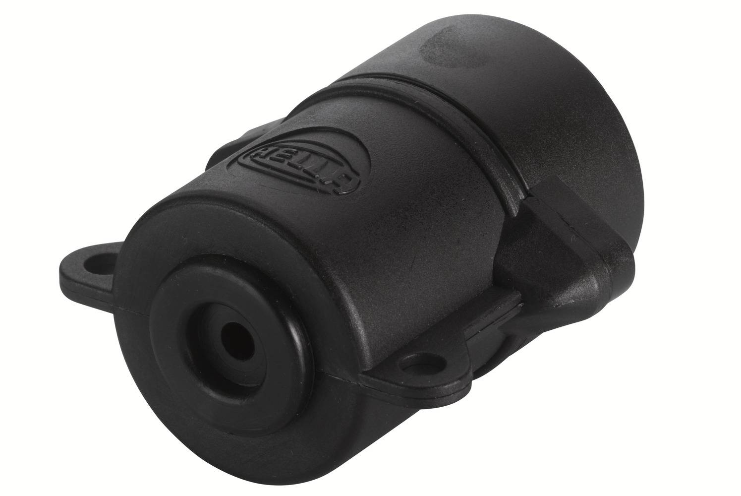 HELLA 8JA 001 920-011 Stecker - 24V - 4-polig - Stecker: Schraubkontakt - schwarz