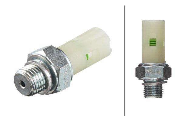 HELLA 6ZL 007 675-001 Öldruckschalter - 12V - Anschlussanzahl: 1 - Öffner - Farbe: milchweiß