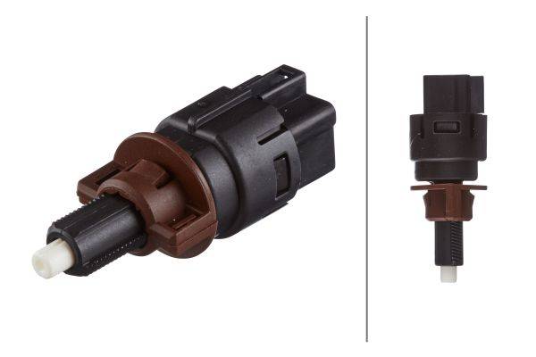 HELLA 6DD 008 622-901 Bremslichtschalter - Anschlussanzahl: 4 - geschraubt - Wechsler - elektrisch