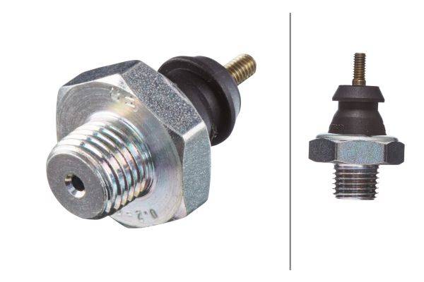 HELLA 6ZL 003 259-421 Öldruckschalter - 12V - Anschlussanzahl: 1 - Öffner - Farbe: schwarz
