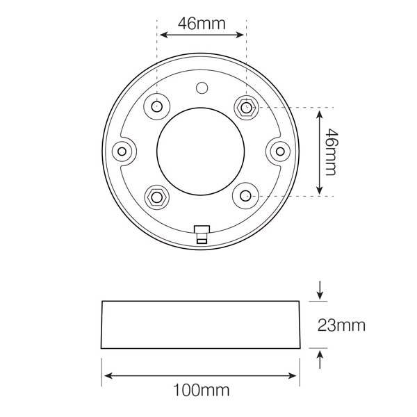 Aufbaugehäuse, Kunststoff, Serie 95