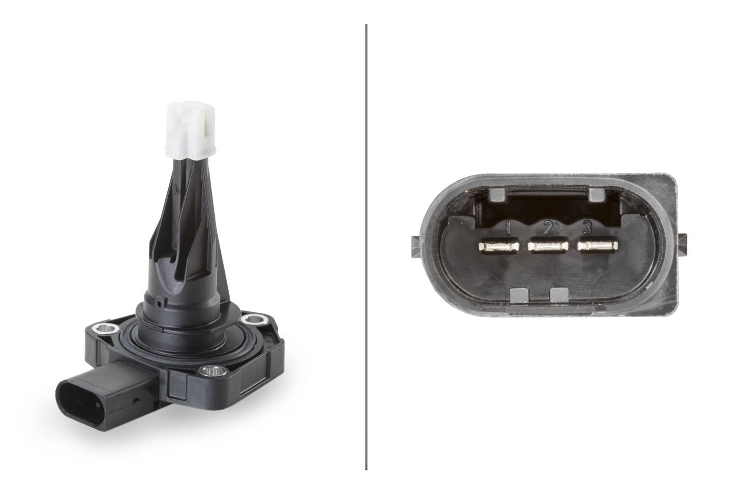HELLA 6PR 013 680-131 Sensor, Motorölstand - 3-polig - mit Dichtung