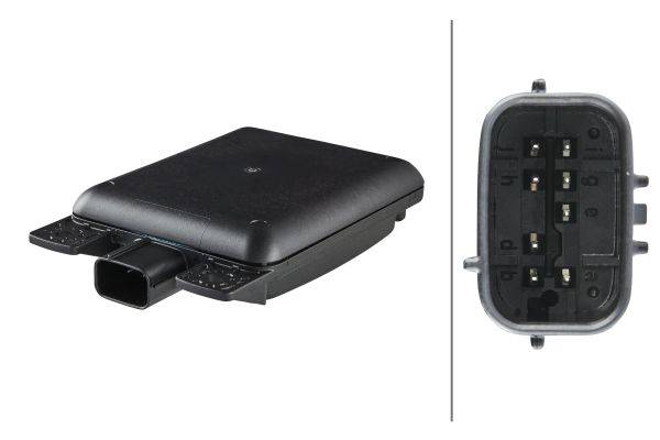 HELLA 6PZ 012 692-651 Steuergerät, Spurwechselassistent - Einbauort: rechts