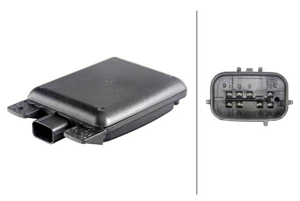 HELLA 6PZ 012 692-651 Steuergerät, Spurwechselassistent - Einbauort: rechts