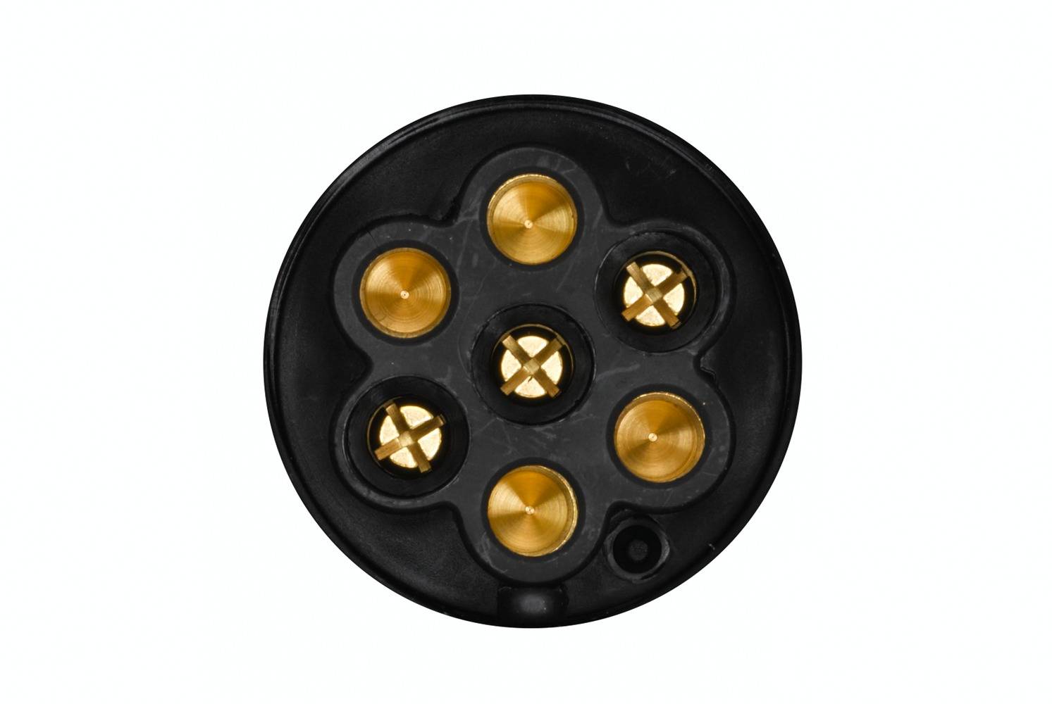 HELLA 8JB 006 462-001 Steckdose - 24V - 7-polig - Stecker: Flachstecker - schwarz