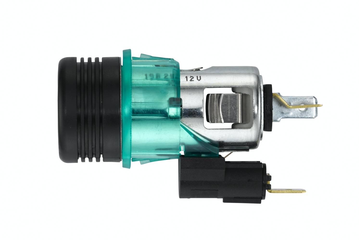 HELLA 8EZ 008 021-001 Zigarettenanzünder - 12V - Einbau - Stecker: Flachstecker