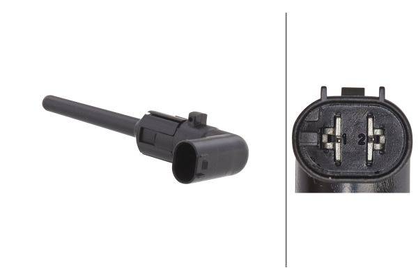 HELLA 6PR 005 923-081 Sensor, Kühlmittelstand - 12V - Steckergehäuseform: oval