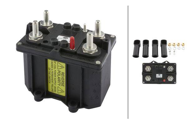 HELLA 6EK 008 776-011 Hauptschalter, Batterie - 24V - 2-polig - geschraubt
