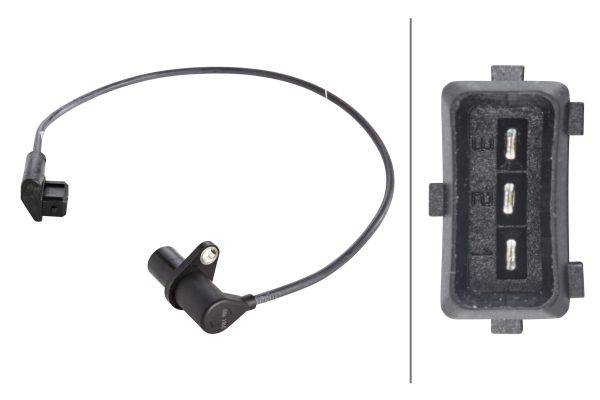 HELLA 6PU 009 121-281 Sensor, Nockenwellenposition - 12V - Kabel: 500mm