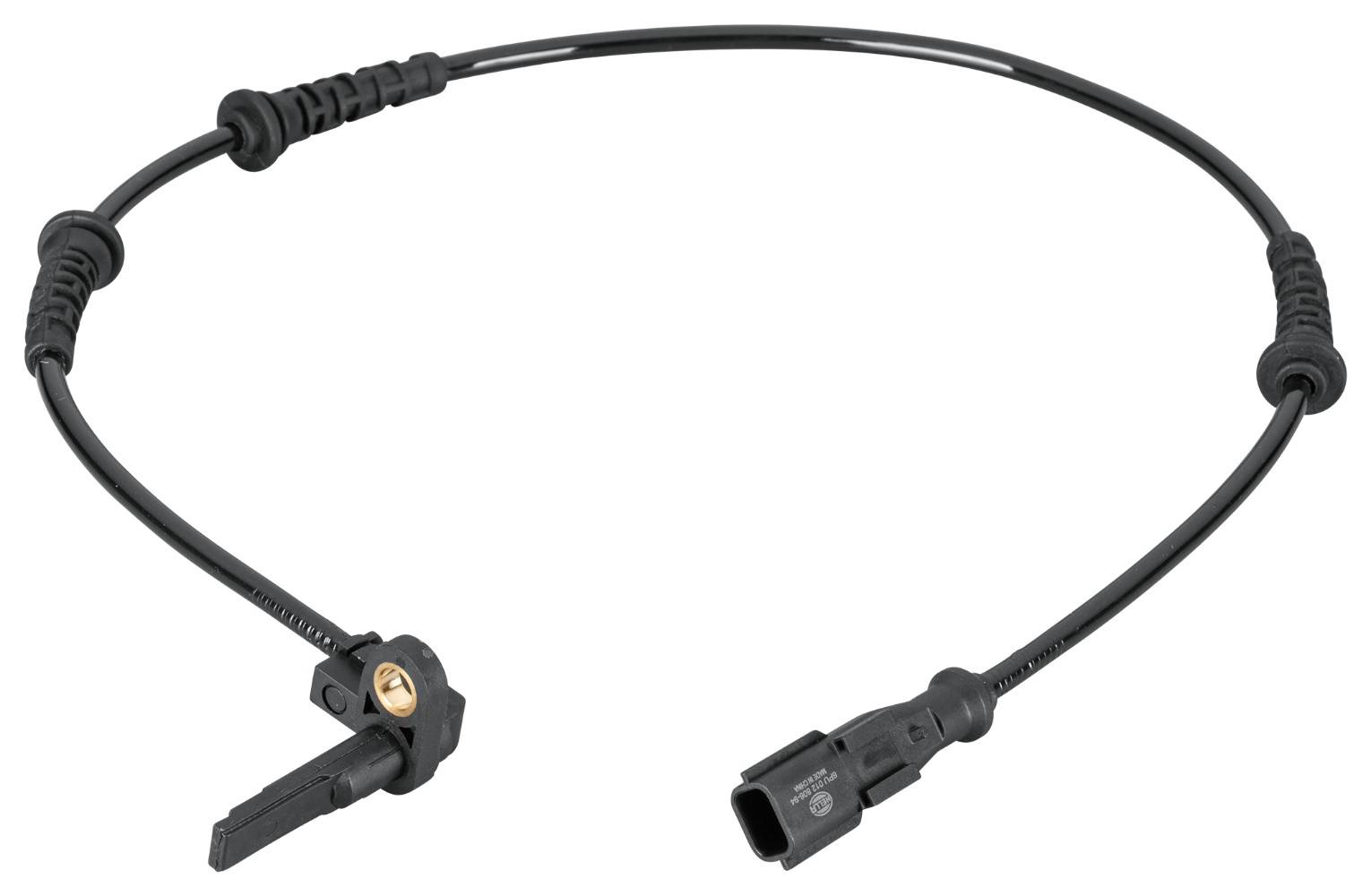 HELLA 6PU 012 806-941 Sensor, Raddrehzahl - 2-polig - Vorderachse beidseitig - Kabel: 615mm