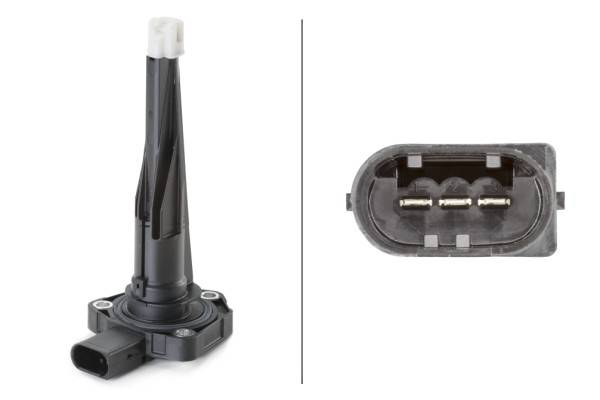 HELLA 6PR 013 680-171 Sensor, Motorölstand - 3-polig - mit Dichtung