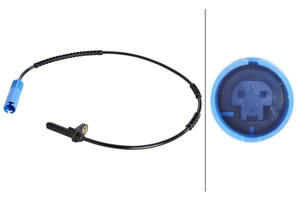 HELLA 6PU 012 806-141 Sensor, Raddrehzahl - 12V - Kabel: 600mm