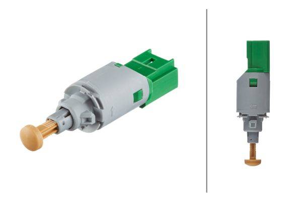 HELLA 6DD 008 622-801 Bremslichtschalter - 12V - Anschlussanzahl: 2 - Bajonett - Schließer - elektri