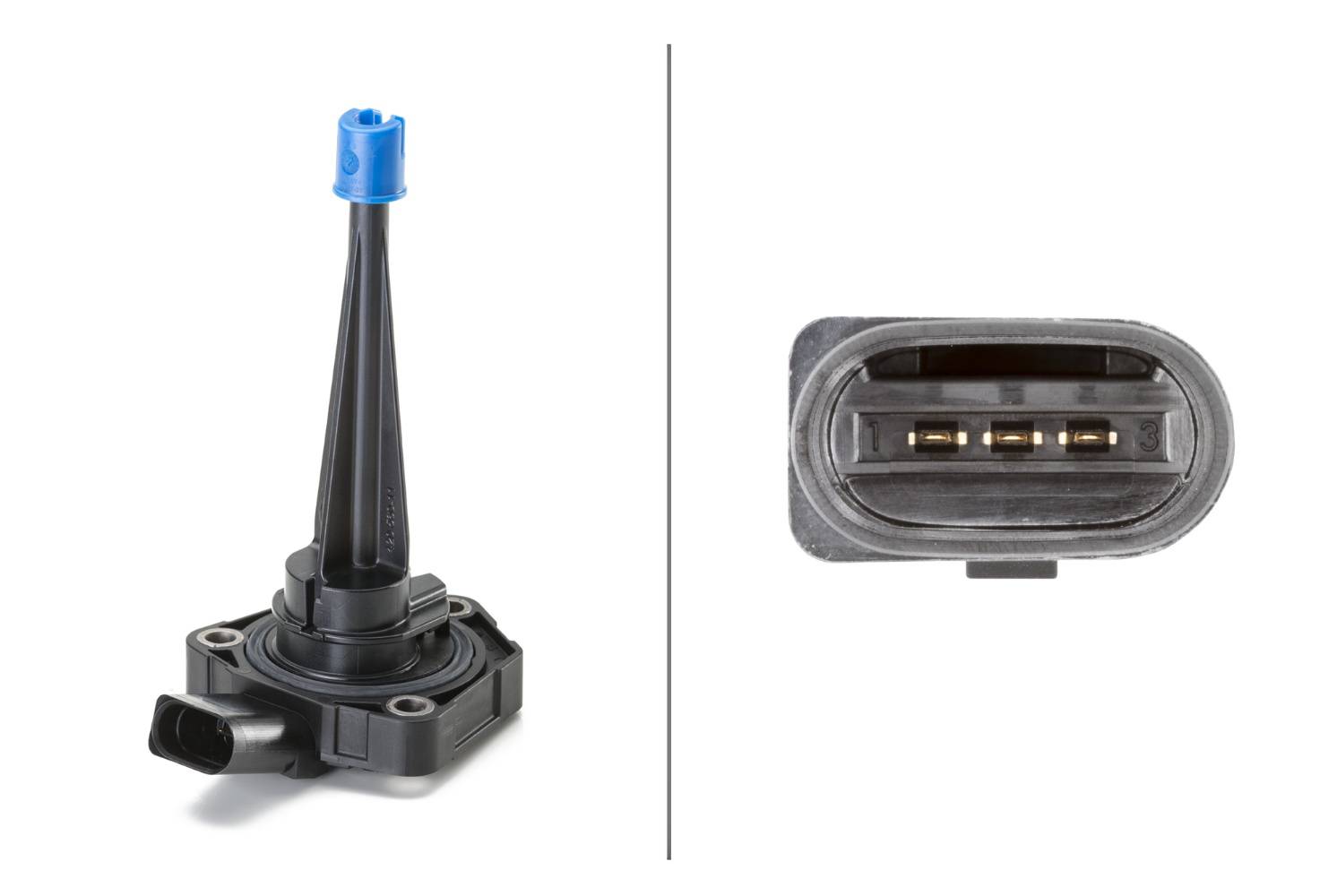 HELLA 6PR 013 680-061 Sensor, Motorölstand - 3-polig - mit Dichtung