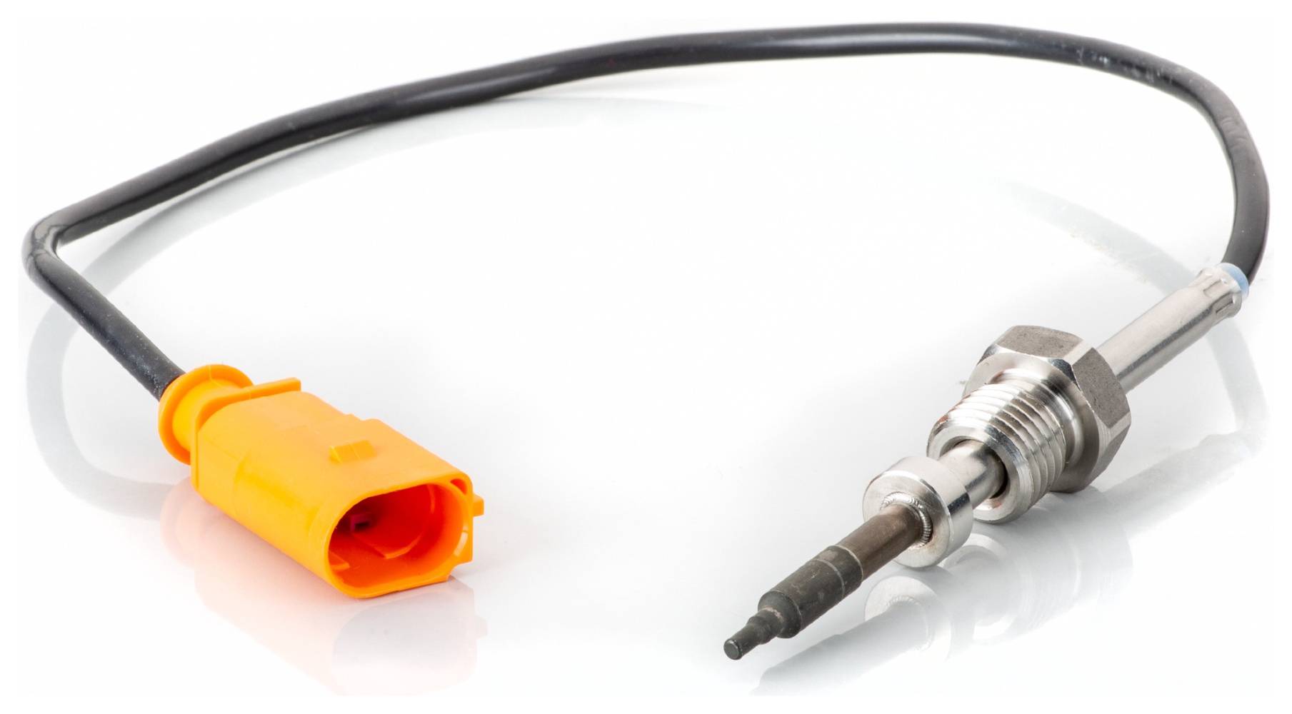 HELLA 6PT 014 494-791 Sensor, Abgastemperatur - 2-polig - geschraubt - Kabel: 340mm