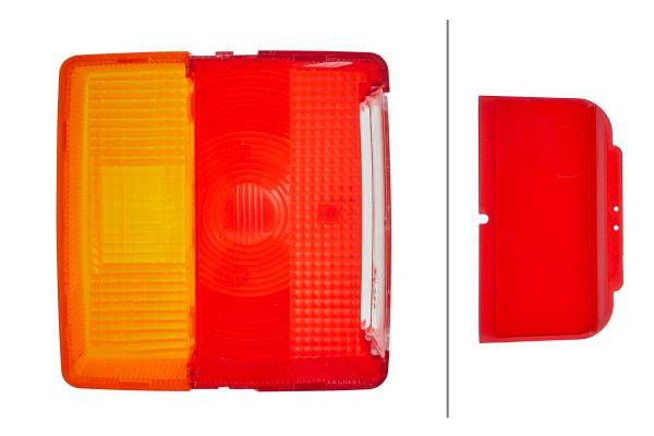 HELLA 9EL 129 519-001 Lichtscheibe, Heckleuchte - links/rechts