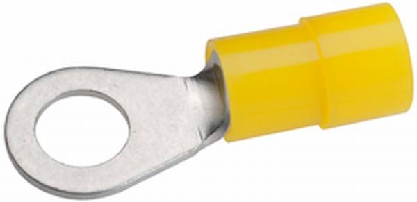 HELLA 8KW 178 042-222 Leitungsverbinder - gelb - von: 4.0mm² - bis: 6.0mm² - Ringverbinder - M6 - Bo