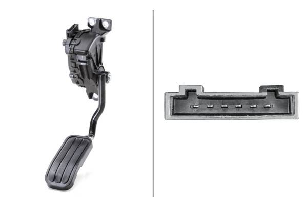 HELLA 6PV 007 770-721 Sensor, Fahrpedalstellung - für Linkslenker - Schaltgetriebe
