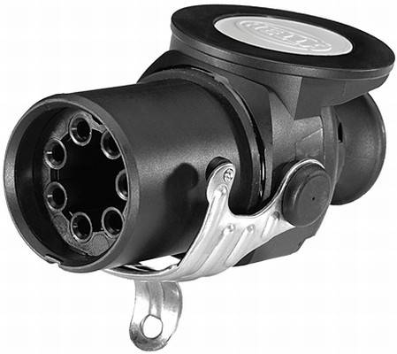 HELLA 8JA 007 644-041 Stecker - 24V - 7-polig - Stecker: Crimpkontakt/Lötstiftkontakt