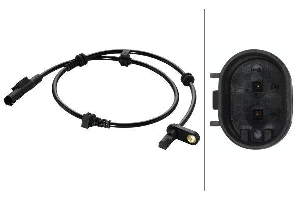 HELLA 6PU 012 806-021 Sensor, Raddrehzahl - 12V - Kabel: 700mm