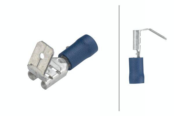 HELLA 8KW 044 032-812 Leitungsverbinder - blau - von: 1.5mm² - bis: 2.5mm² - Steckverteiler - 6,3 x