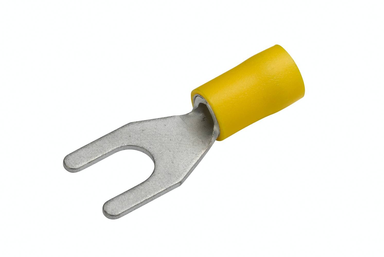 HELLA 8KW 744 785-003 Leitungsverbinder - mit Gabelkopf - gelb - von: 4.0mm² - bis: 6.0mm² - Gabelve