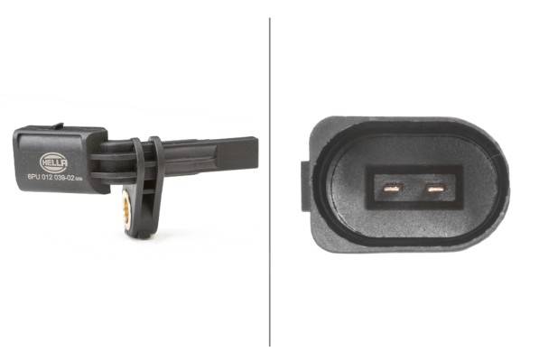 HELLA 6PU 012 039-021 Sensor, Raddrehzahl - 12V - ohne Kabel