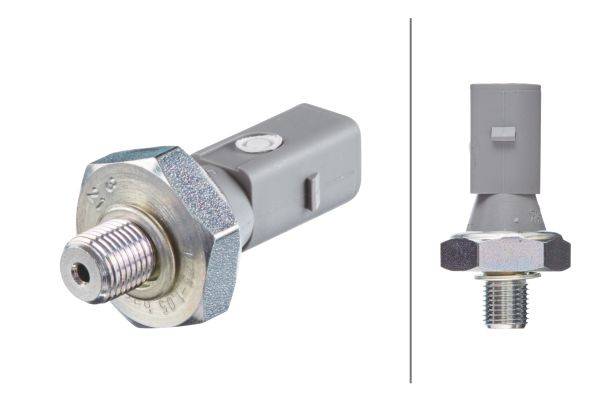 HELLA 6ZL 008 280-011 Öldruckschalter - 12V - Anschlussanzahl: 1 - Schließer - Farbe: grau