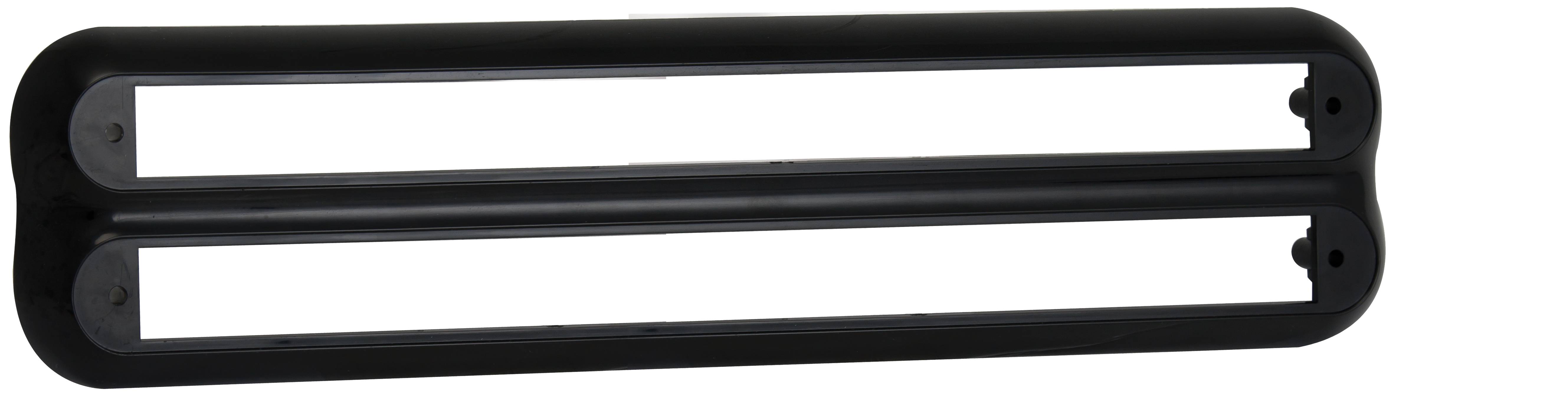 Aufbaurahmen, Doppelrahmen, schwarz, für Serie 380