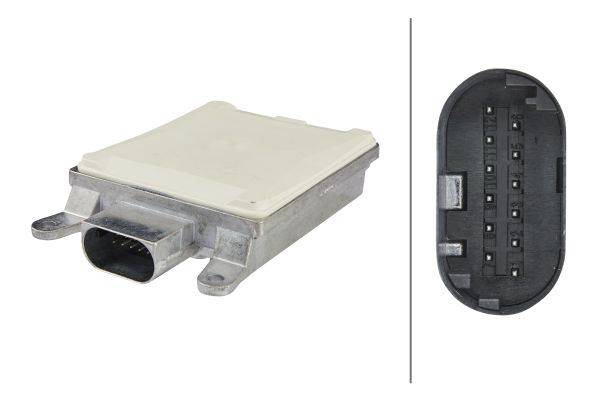 HELLA 6PZ 009 014-721 Steuergerät, Spurwechselassistent - Einbauort: hinten links
