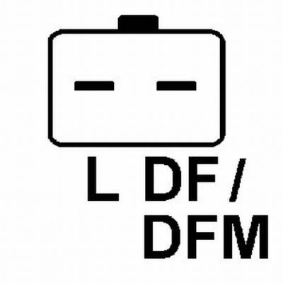 HELLA 8EL 011 711-521 Generator - 14V - 80A - für u.a. Peugeot 206 Hatchback (2A/C)