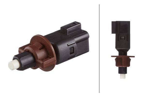 HELLA 6DD 008 622-841 Bremslichtschalter - Anschlussanzahl: 2 - geschraubt - Öffner - elektrisch