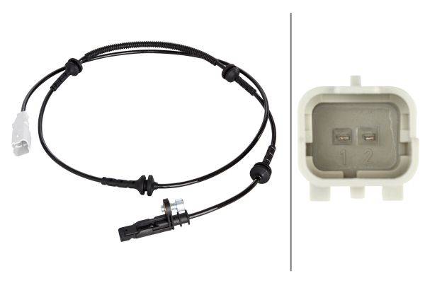 HELLA 6PU 010 039-801 Sensor, Raddrehzahl - 12V - Kabel: 1190mm