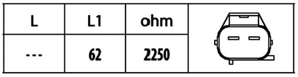 HELLA 6PU 009 146-551 Impulsgeber, Kurbelwelle - 12V - 2-polig - ohne Kabel