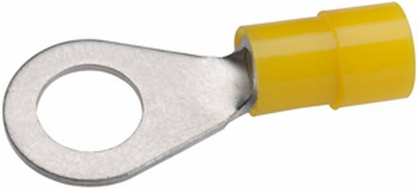 HELLA 8KW 178 042-232 Leitungsverbinder - gelb - von: 4.0mm² - bis: 6.0mm² - Ringverbinder - M8 - Bo