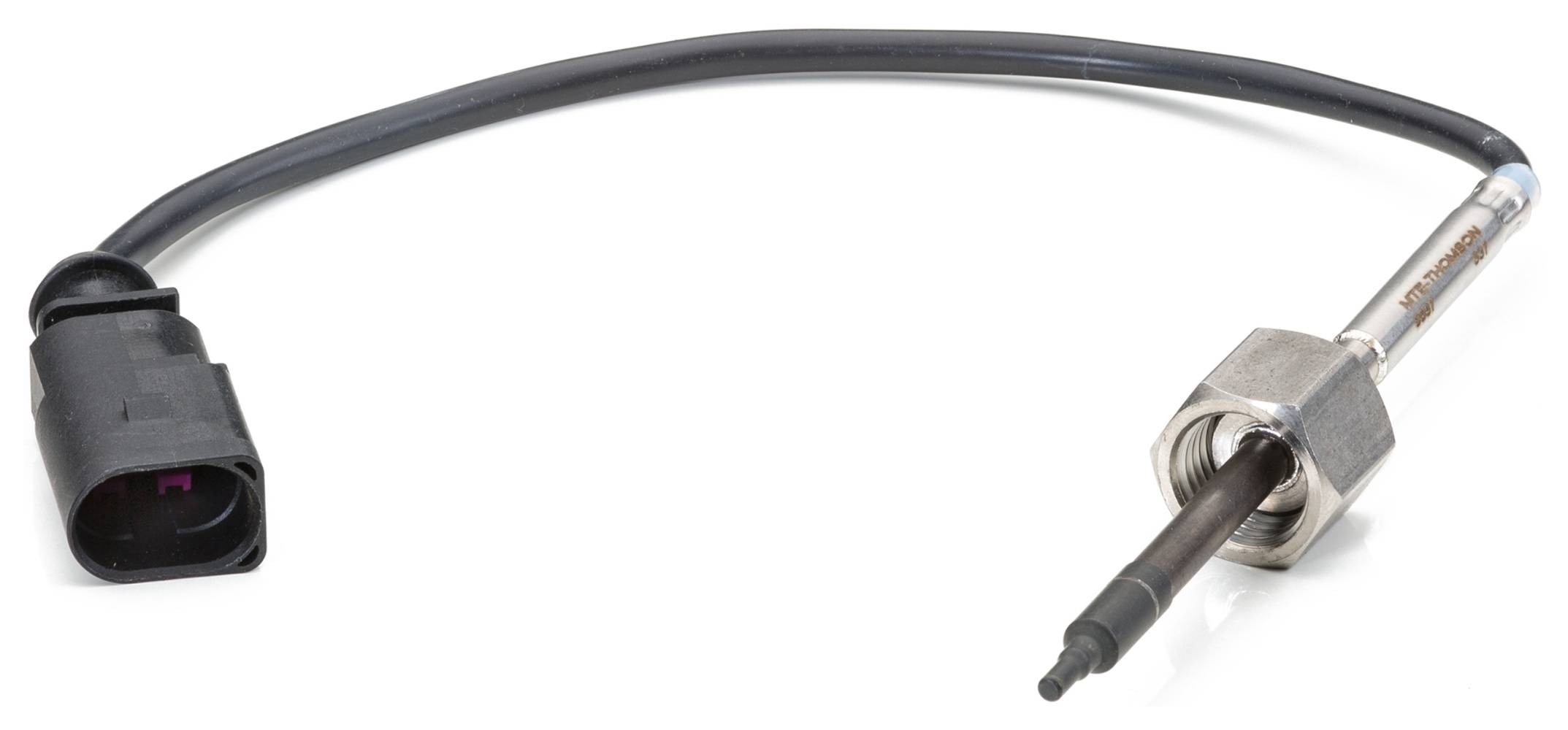 HELLA 6PT 014 494-161 Sensor, Abgastemperatur - 2-polig - geschraubt - Kabel: 220mm