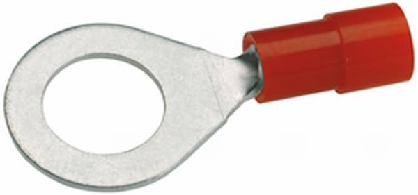 HELLA 8KW 178 042-042 Leitungsverbinder - rot - von: 0.5mm² - bis: 1.5mm² - Ringverbinder - M8 - Boh
