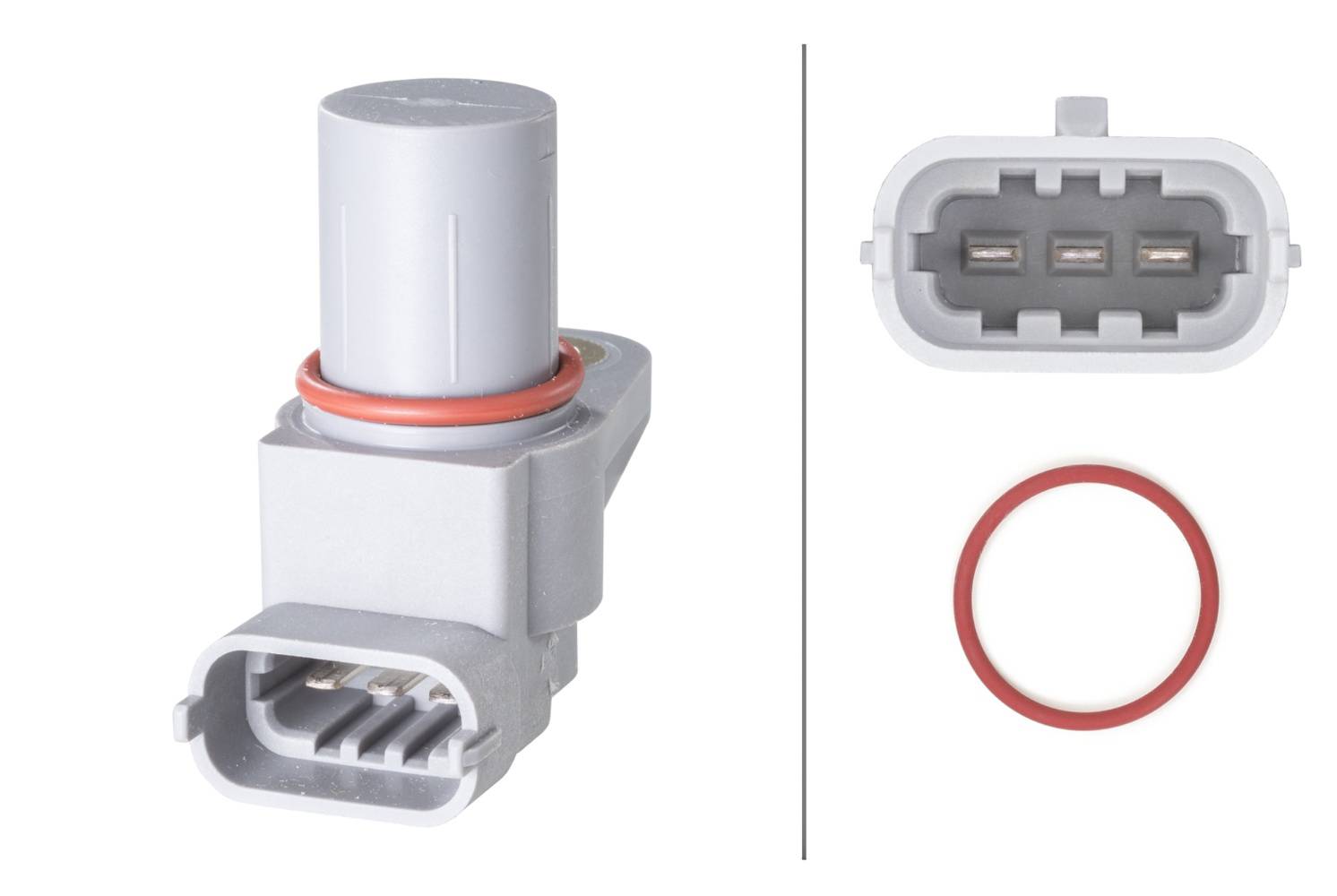 HELLA 6PU 009 121-711 Sensor, Nockenwellenposition - 12V - mit Dichtung - ohne Kabel