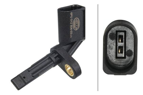 HELLA 6PU 012 806-031 Sensor, Raddrehzahl - 12V