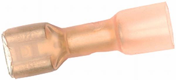 HELLA 8KW 744 762-003 Leitungsverbinder - rot - von: 0.5mm² - bis: 1.0mm² - Flachsteckhülse - 4,8 x