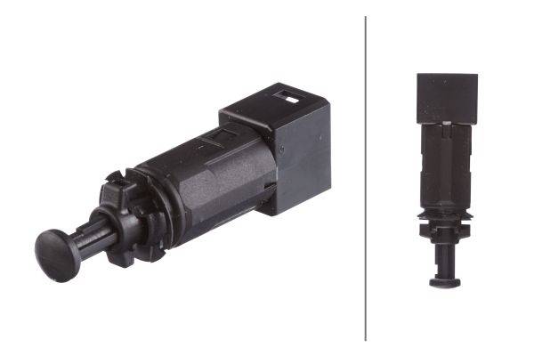 HELLA 6DD 008 622-361 Bremslichtschalter - 12V - Anschlussanzahl: 2 - Bajonett - Öffner - elektrisch