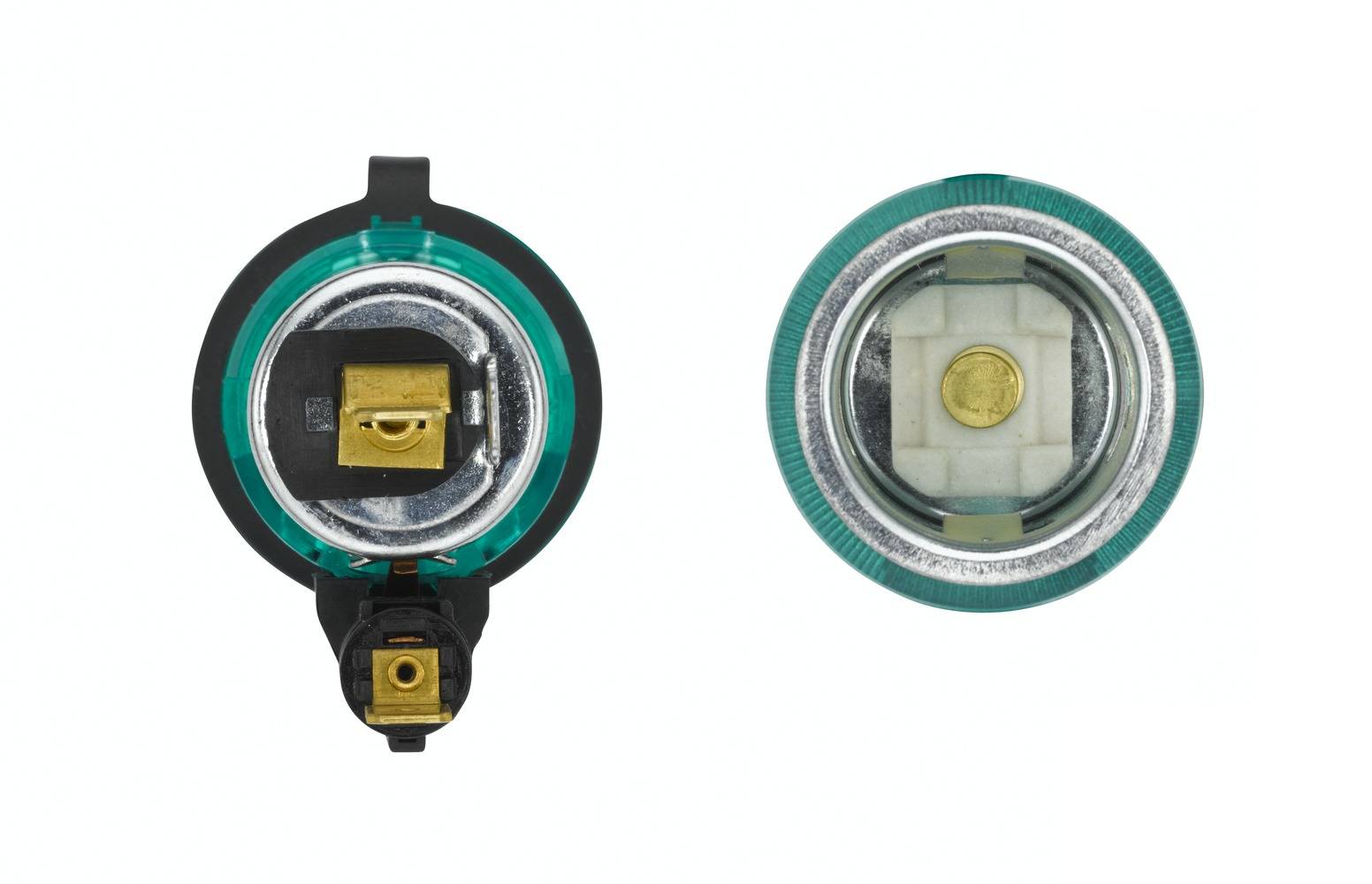 HELLA 8JB 008 023-011 Steckdose - 12V - Einbau - Stecker: Flachstecker - grün