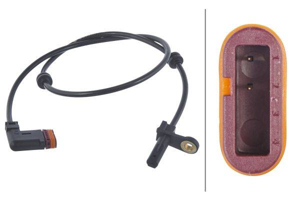 HELLA 6PU 012 039-671 Sensor, Raddrehzahl - 12V - Kabel: 737mm