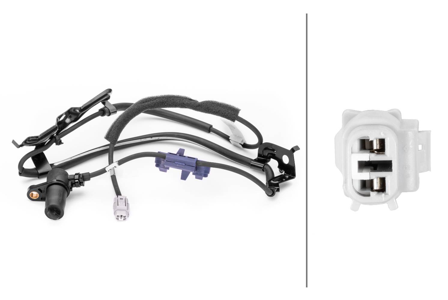 HELLA 6PU 230 040-681 Sensor, Raddrehzahl - 2-polig - vorne - mit Halter