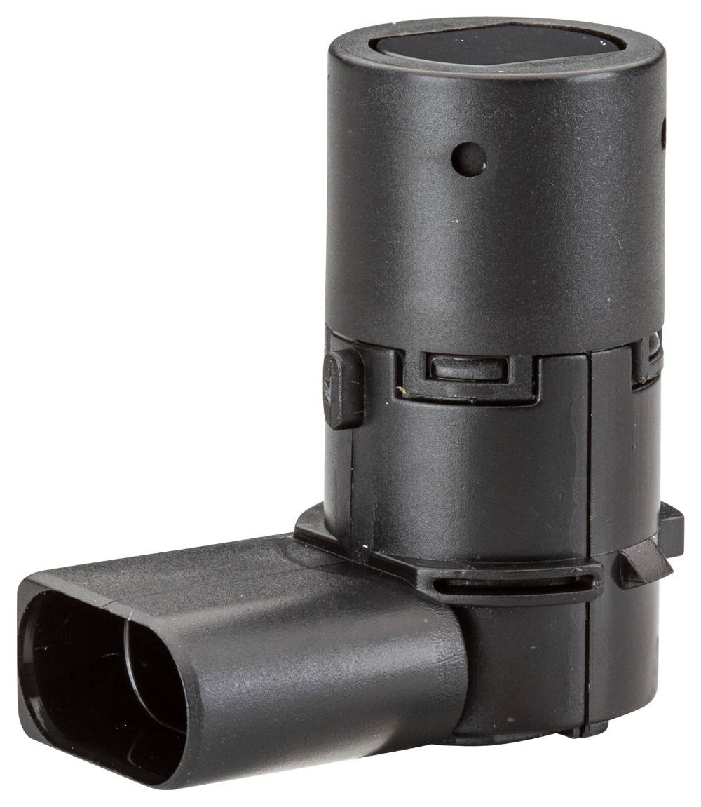 HELLA 6PX 358 141-031 Sensor, Einparkhilfe - gewinkelt - 3-polig - gesteckt - lackierbar