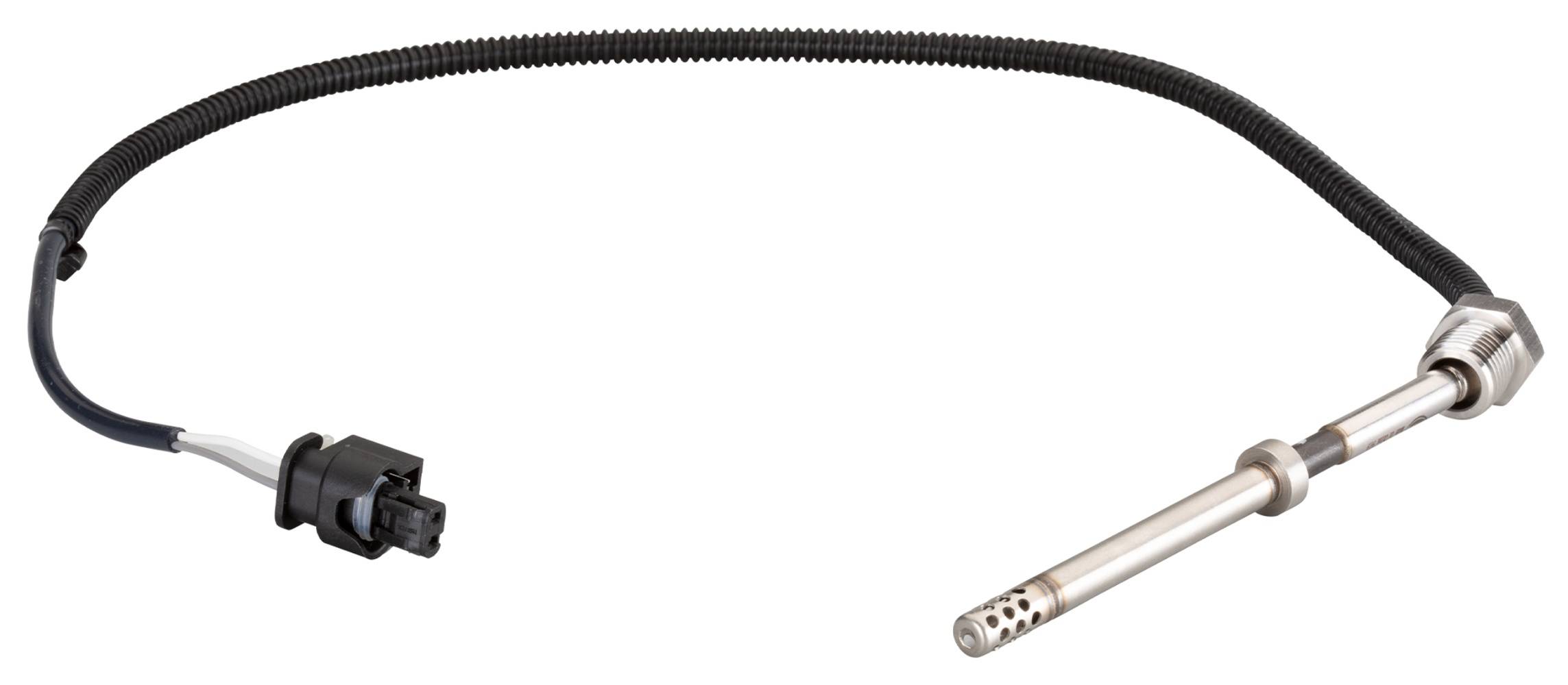 HELLA 6PT 010 376-121 Sensor, Abgastemperatur - 2-polig - geschraubt - Kabel: 540mm