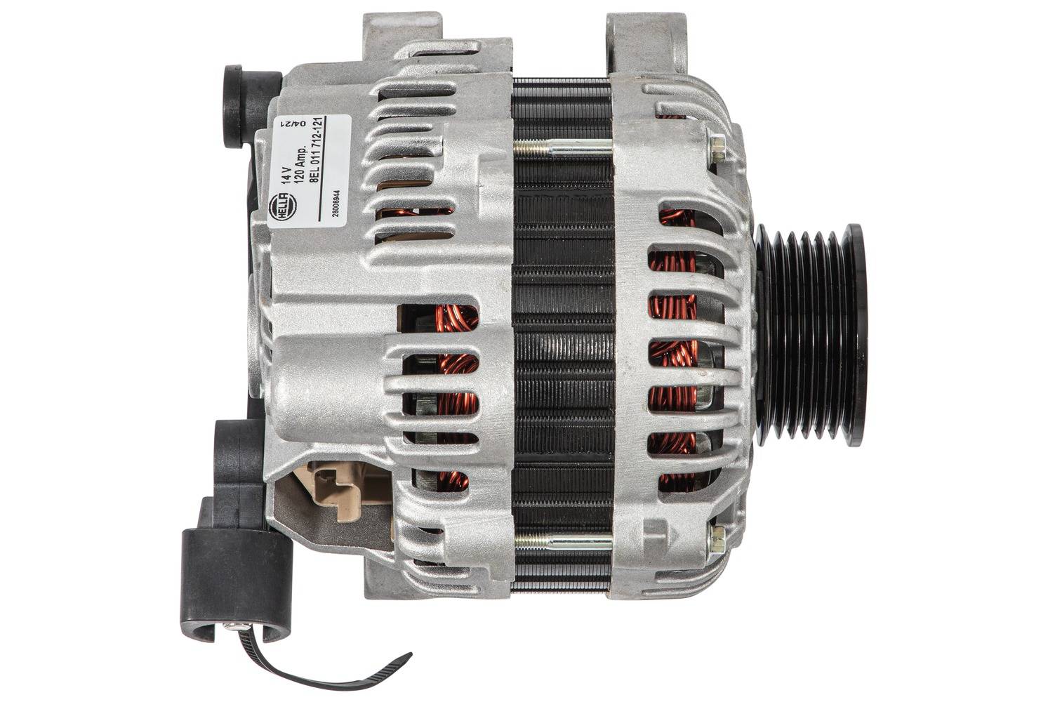 HELLA 8EL 011 712-121 Generator - 14V - 120A - für u.a. Citroën C3 II (Sc_)