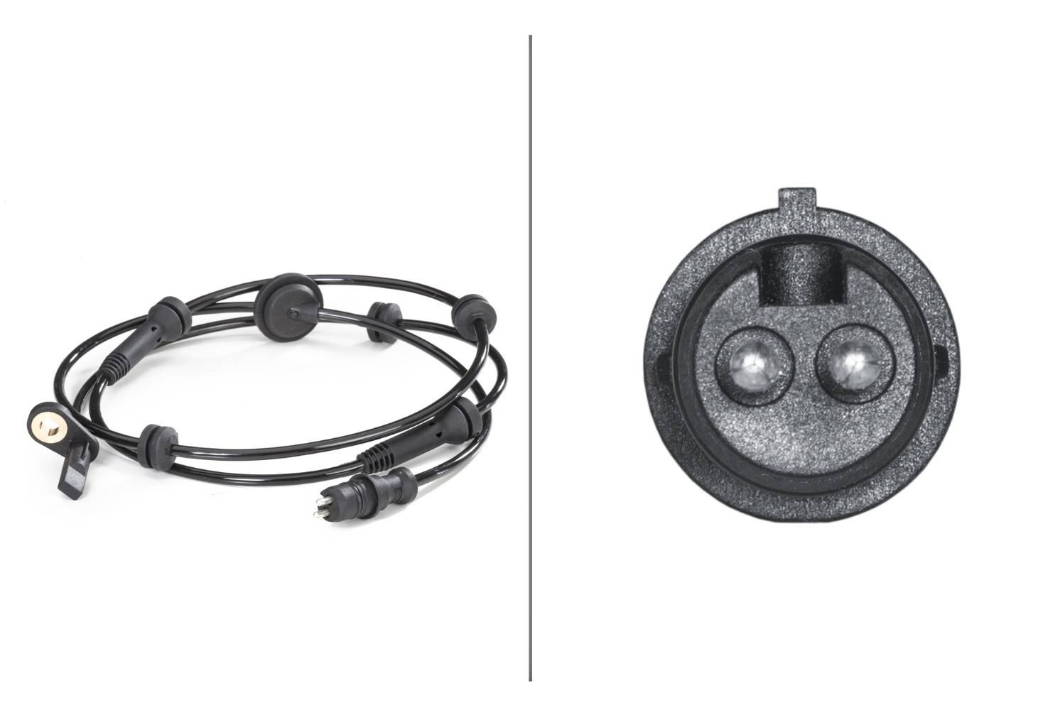 HELLA 6PU 009 106-781 Sensor, Raddrehzahl - 12V - Vorderachse rechts - Kabel: 1265mm