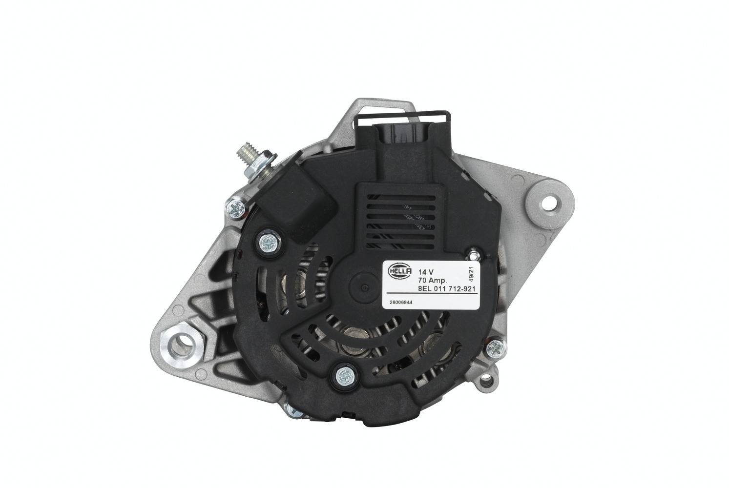HELLA 8EL 011 712-921 Generator - 14V - 70A - für u.a. Hyundai I20 (Pb, Pbt)