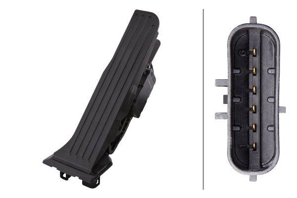 HELLA 6PV 008 890-701 Sensor, Fahrpedalstellung - für Linkslenker - Schaltgetriebe